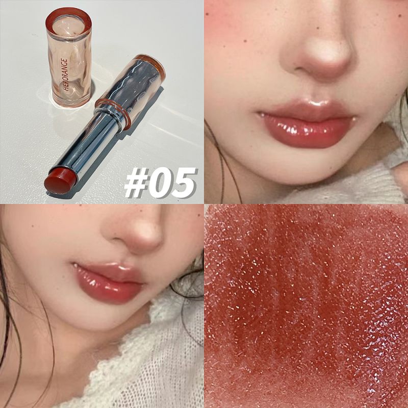 Beauty Without Makeup - HERORANGE delicado y hermoso, lápiz labial