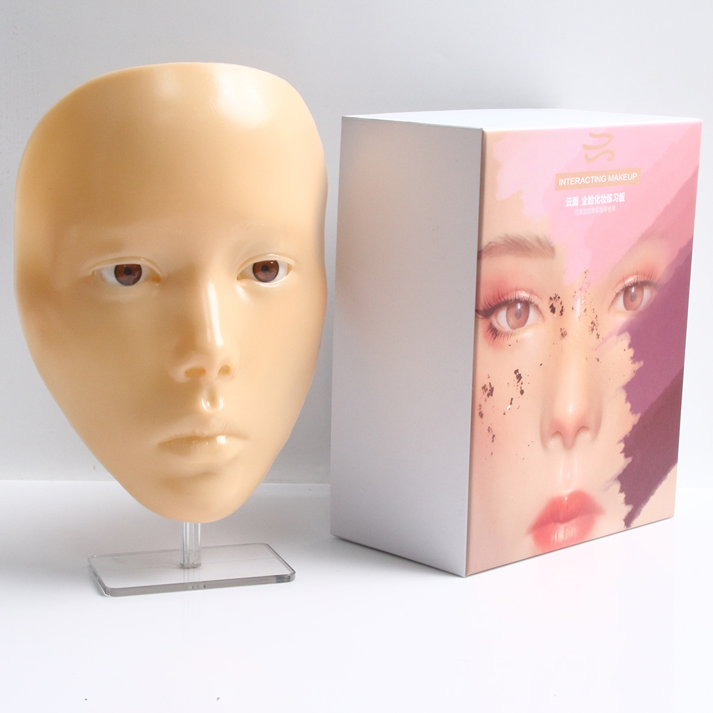 Beauty Makeup Academy - Tabla de maquillaje reutilizable para cara