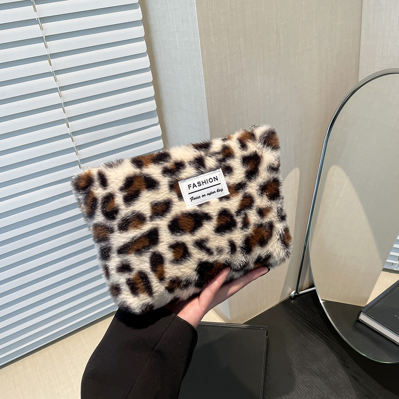 Beauty Makeup Women - Bolsa de maquillaje de felpa con