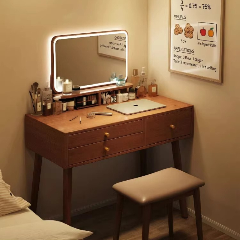 Beauty Without Makeup - Tocador Vintage de Mediados de Siglo,