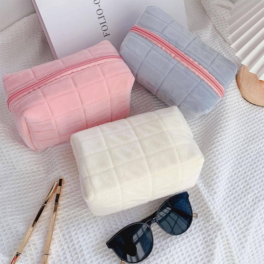 Beauty Makeup Women - Linda bolsa de maquillaje de peluche