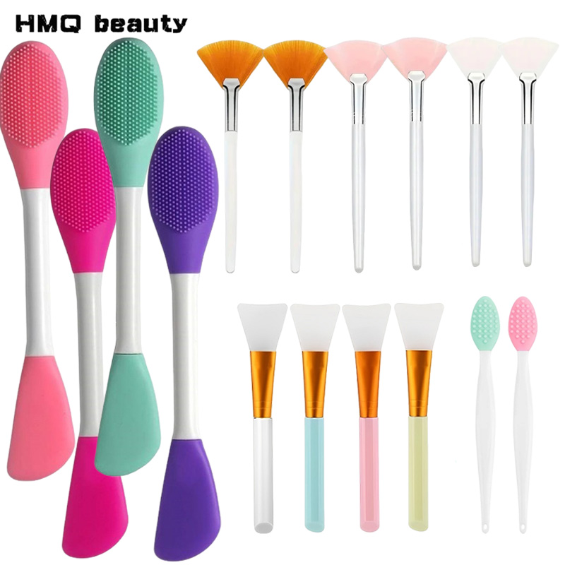 Beauty Makeup Women - Cepillo profesional de silicona para máscara,