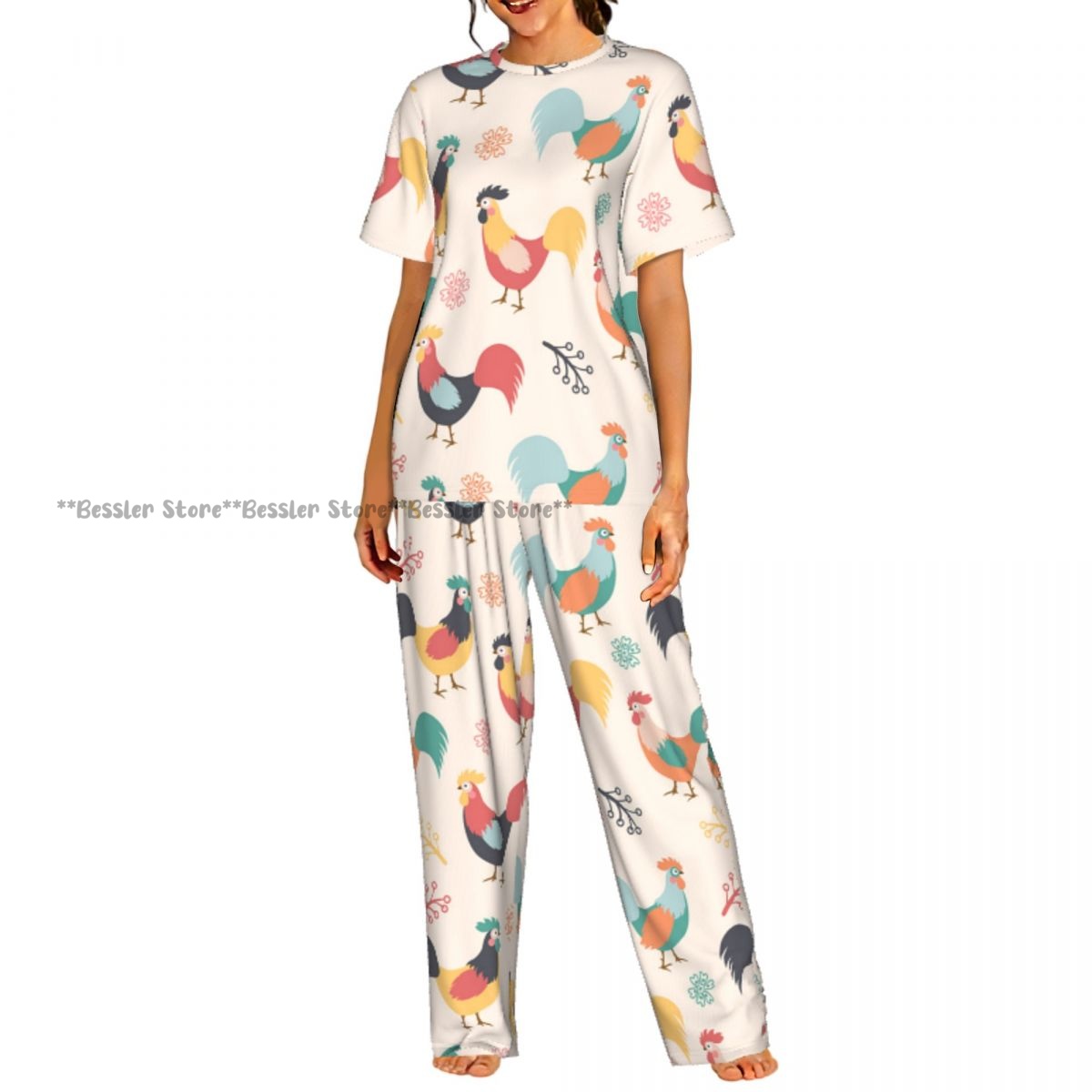 Beauty & Makeup Katia Di Paola - Pijamas cómodos para mujer, conjunto de