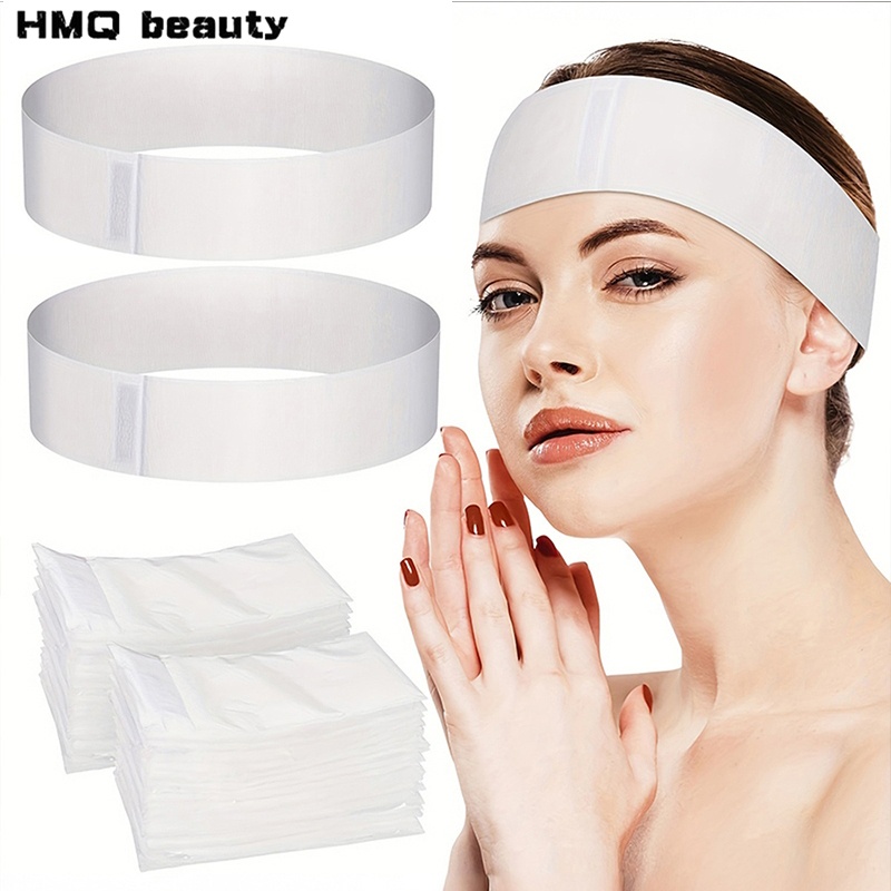 Beauty Makeup Women - 100/50/10 Uds. Diademas faciales desechables Spa