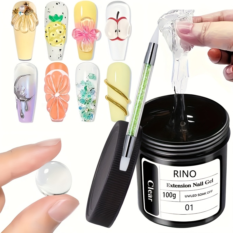 Gel de Uñas Transparente Antia - Contour Palette Stick reseña y precio