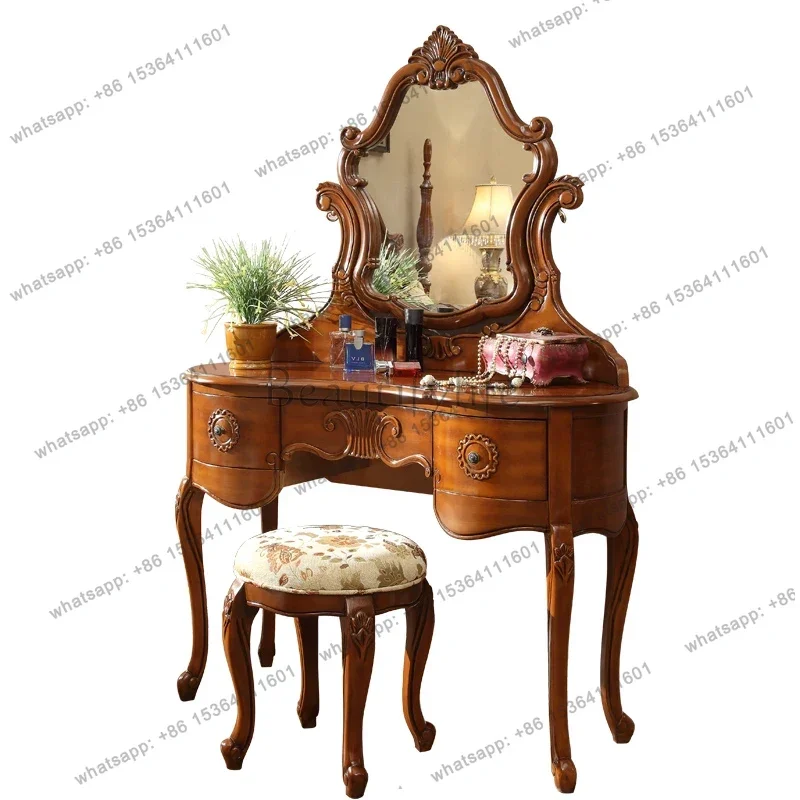 Mesa de tocador de almacenamie - Beauty Makeup Vanity Set reseña y precio